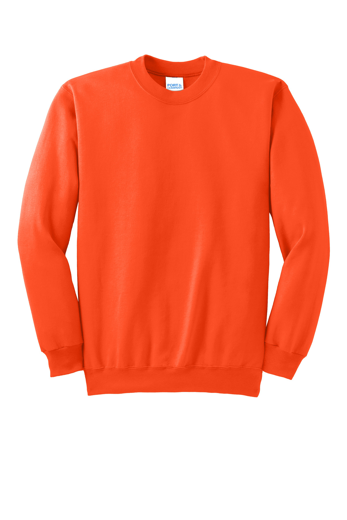 Port & Co Tall Essential Fleece Crewneck Sweatshirt. PC90T