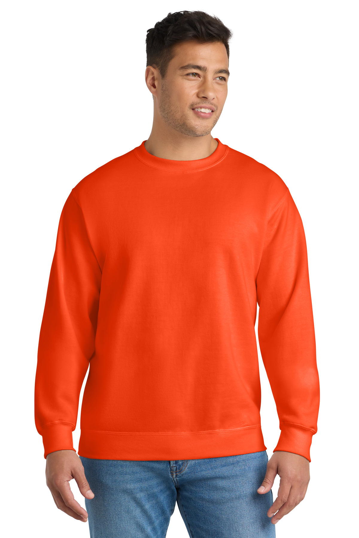 Port & Co Tall Essential Fleece Crewneck Sweatshirt. PC90T