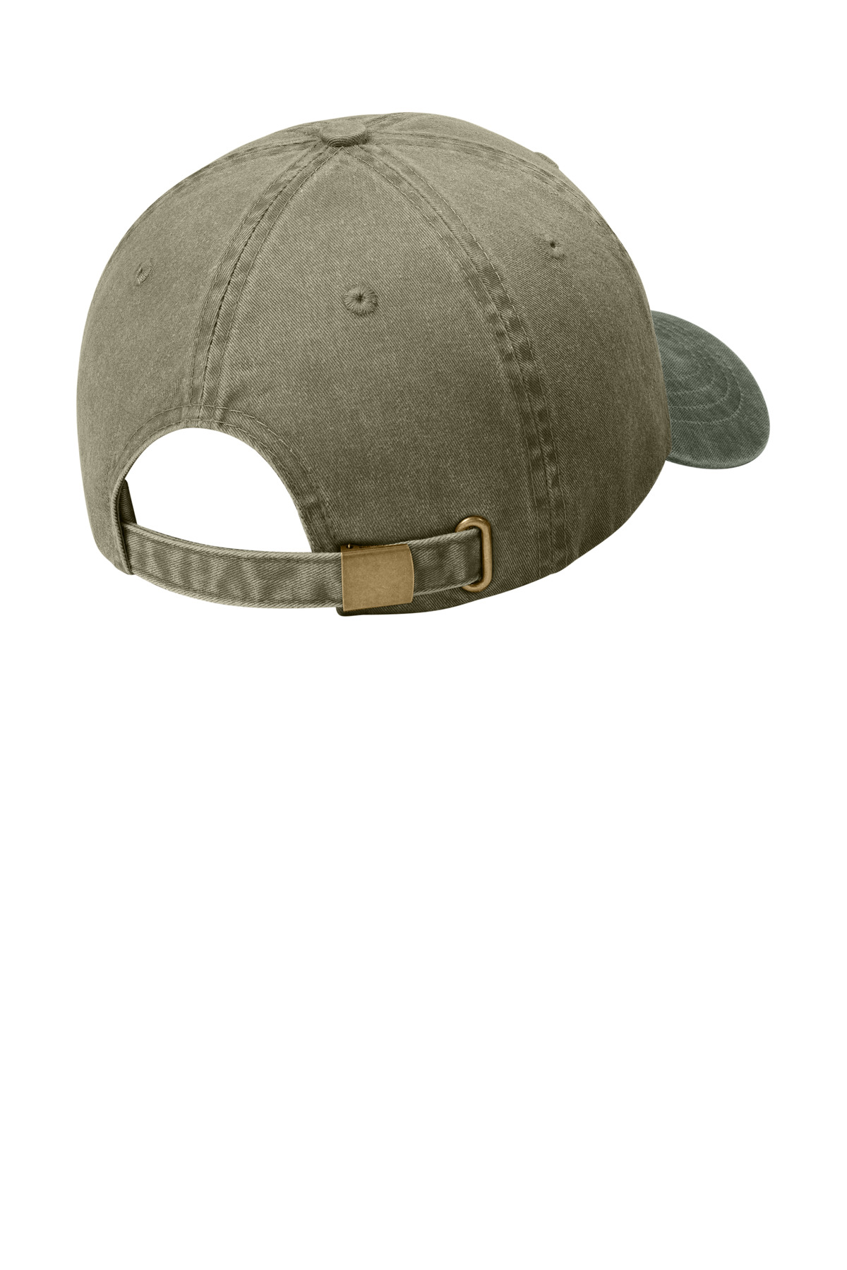 Port Authority Two-Tone Pigment-Dyed Cap. back view