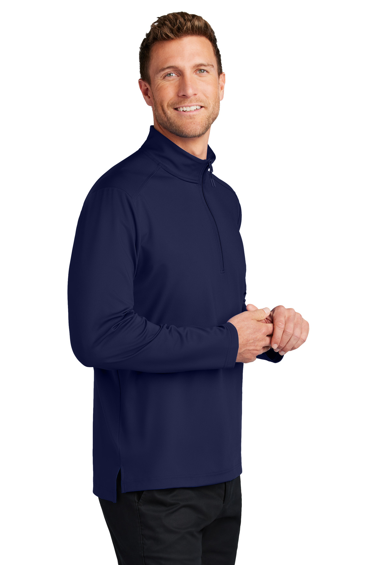 Port Authority C-FREE Double Knit 1/4-Zip K880
