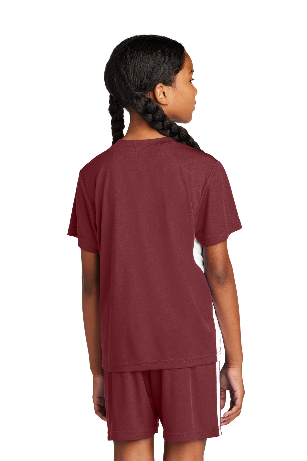 Sport-Tek Youth Competitor United V-Neck YST101