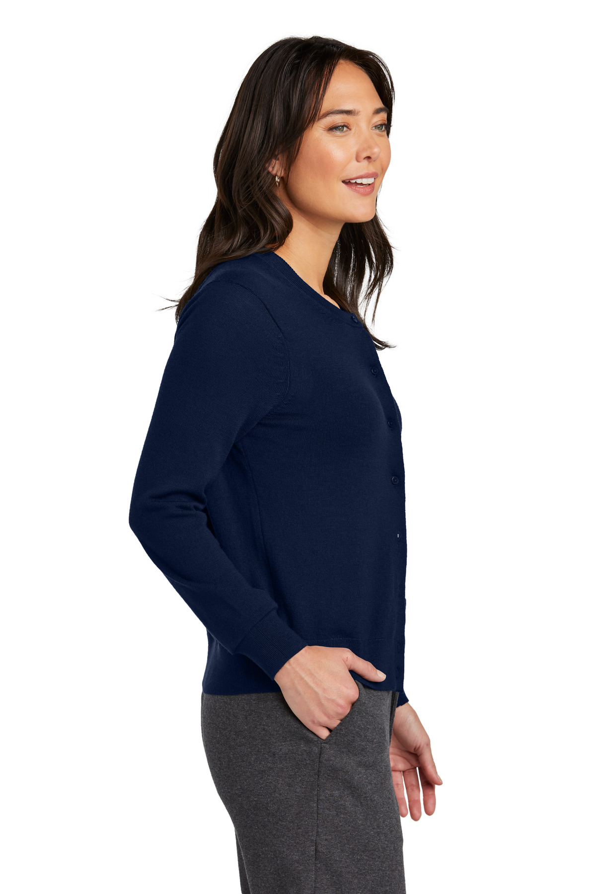 Brooks Brothers Women's Washable Merino Cardigan Sweater BB18413
