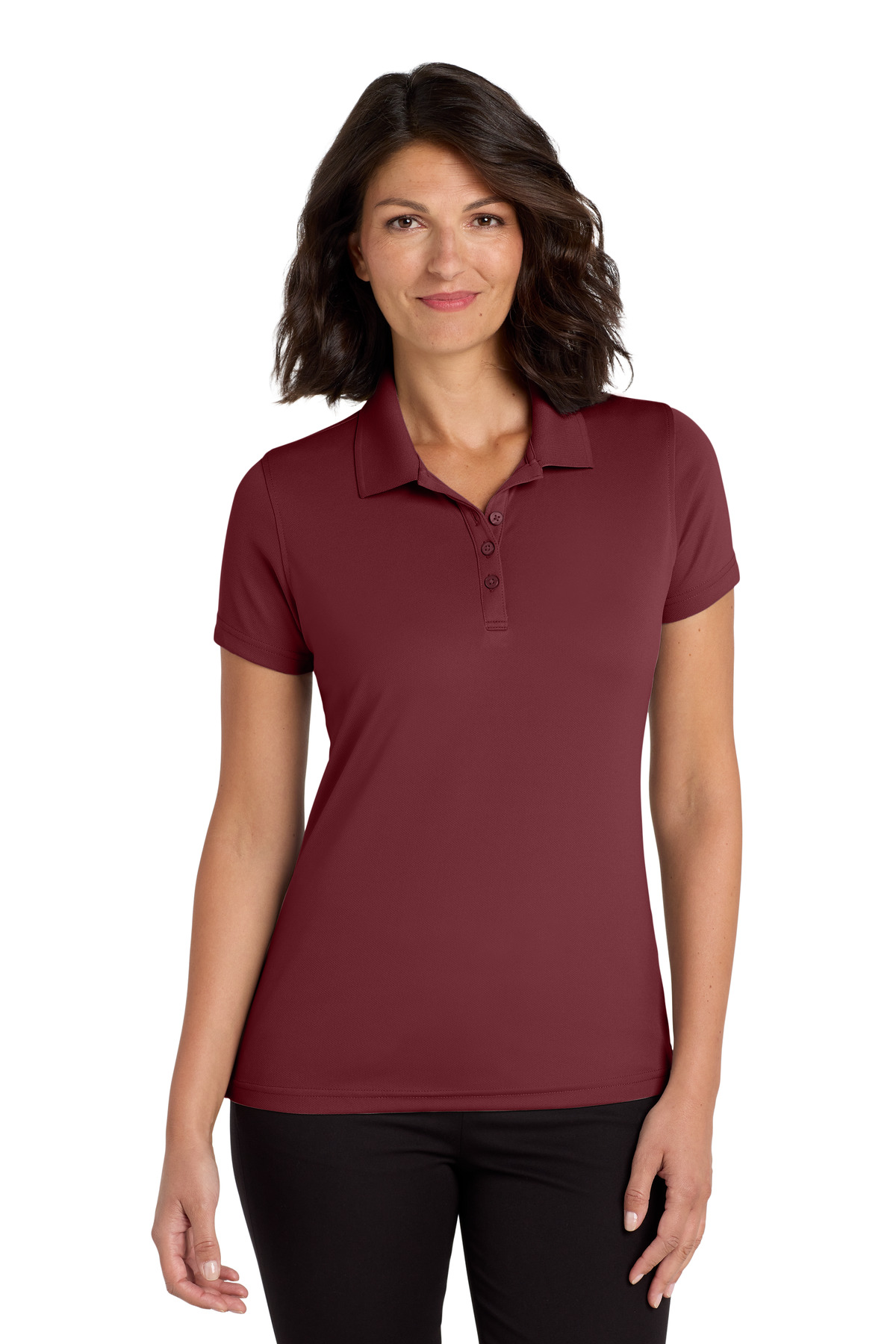 Port Authority ® Women's Dry Zone ® UV Micro-Mesh Polo. LK110 - Image 2