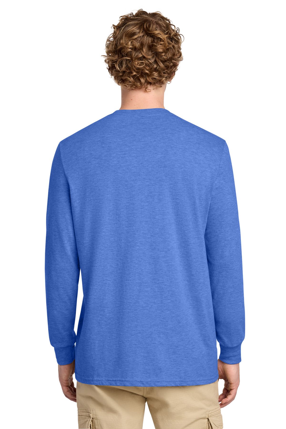 District Perfect Blend CVC Long Sleeve Tee DT109