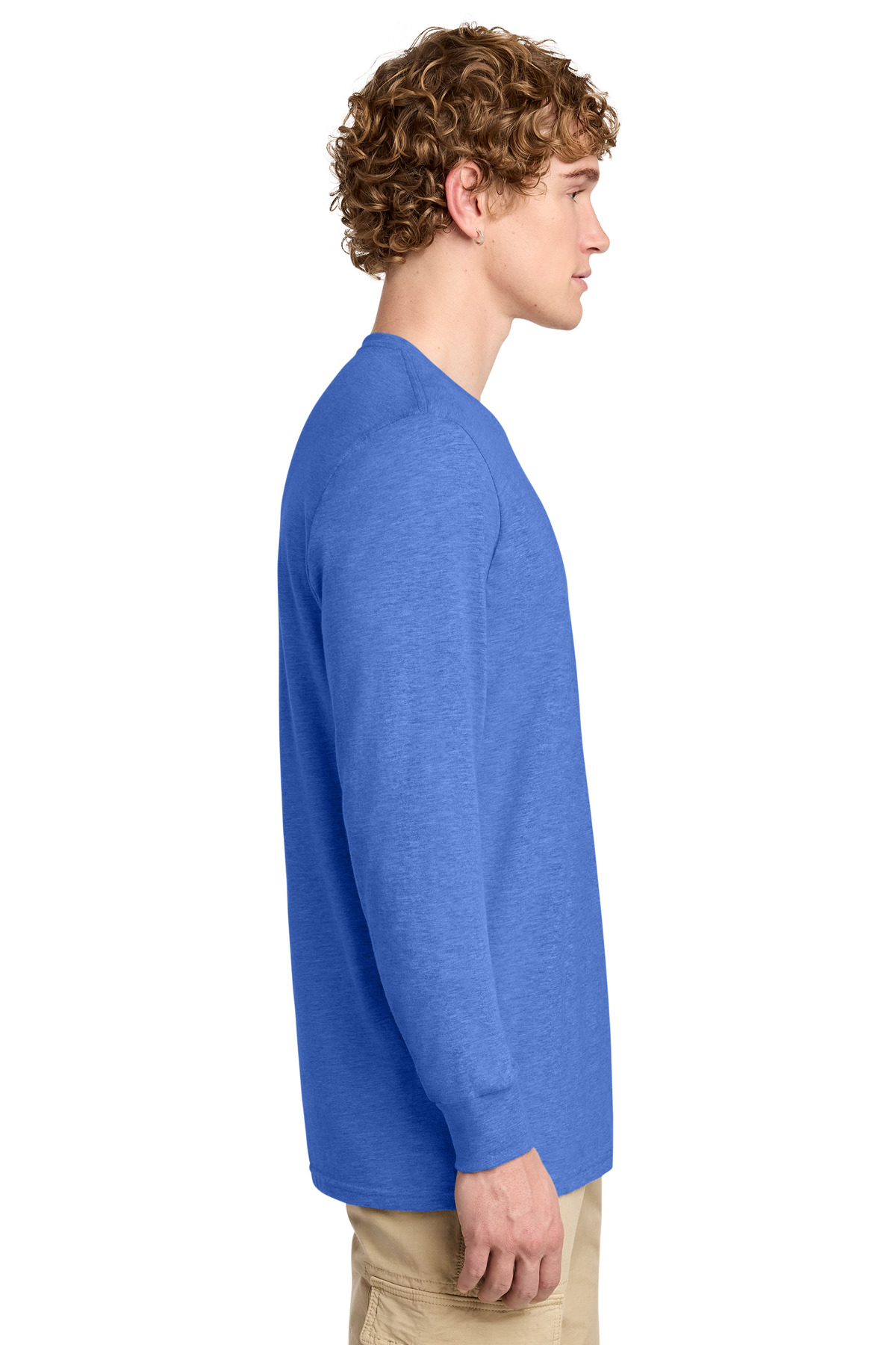 District Perfect Blend CVC Long Sleeve Tee DT109