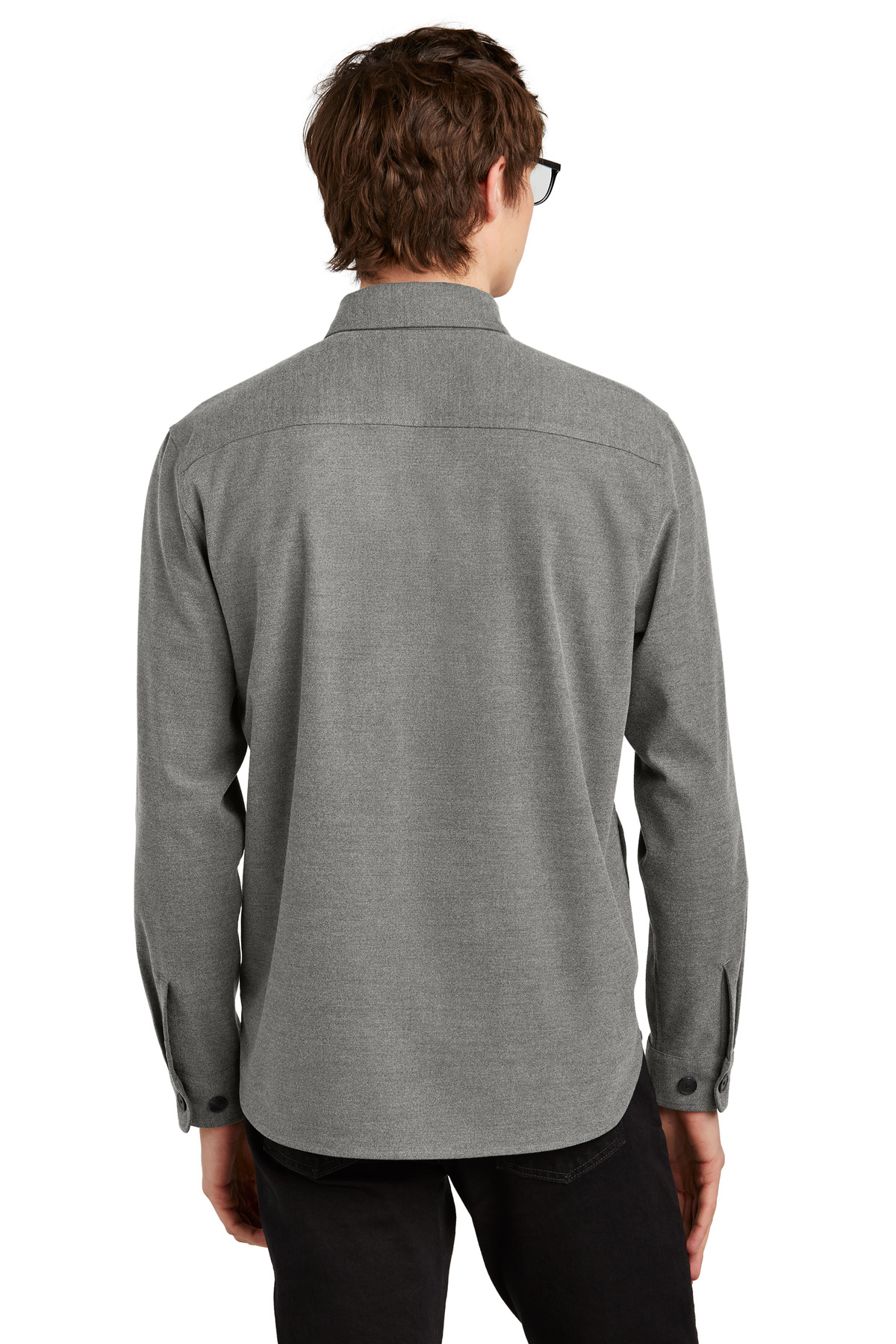 Mercer+Mettle Long Sleeve Twill Overshirt MM2020