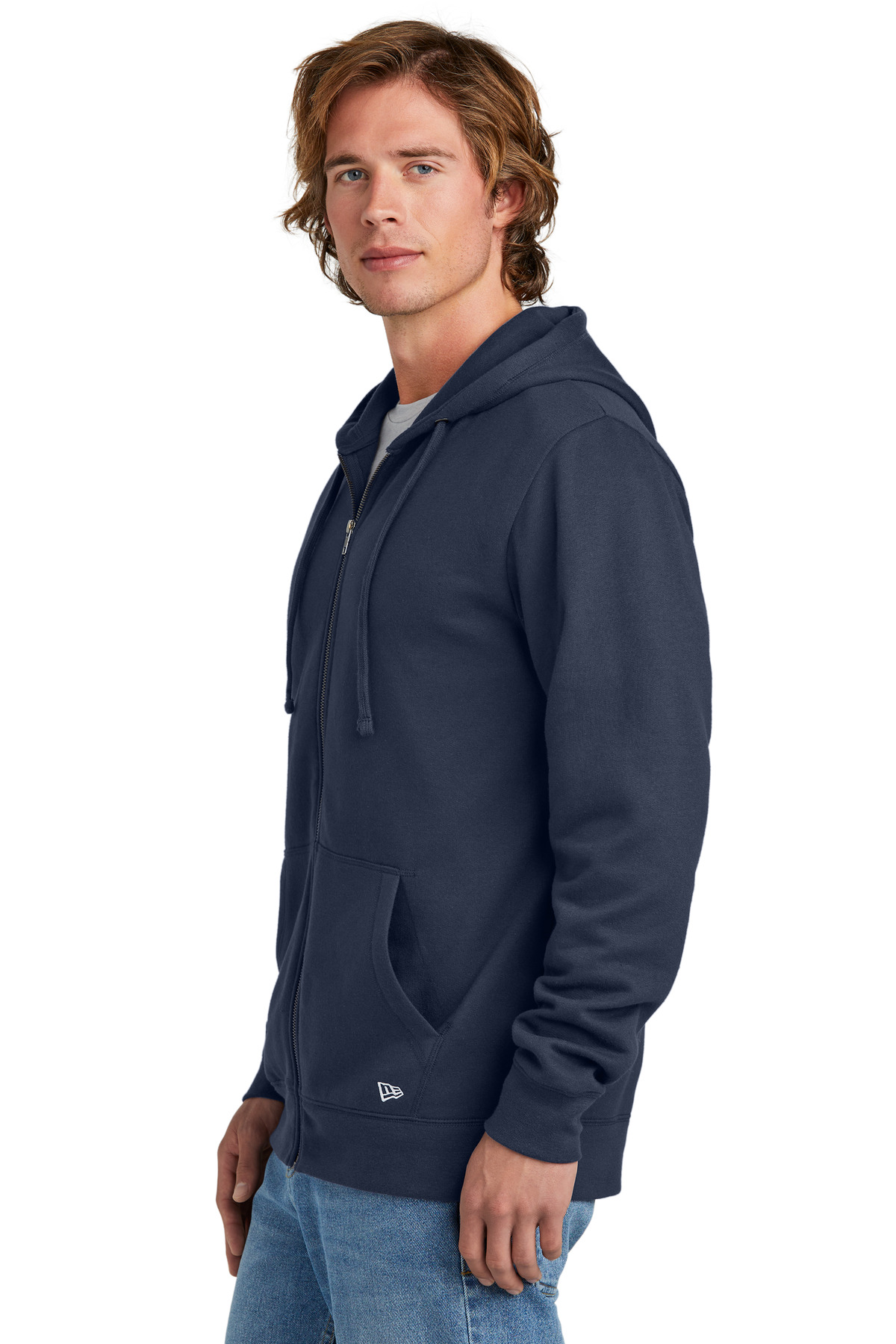 New Era Comeback Fleece Full-Zip Hoodie NEA551