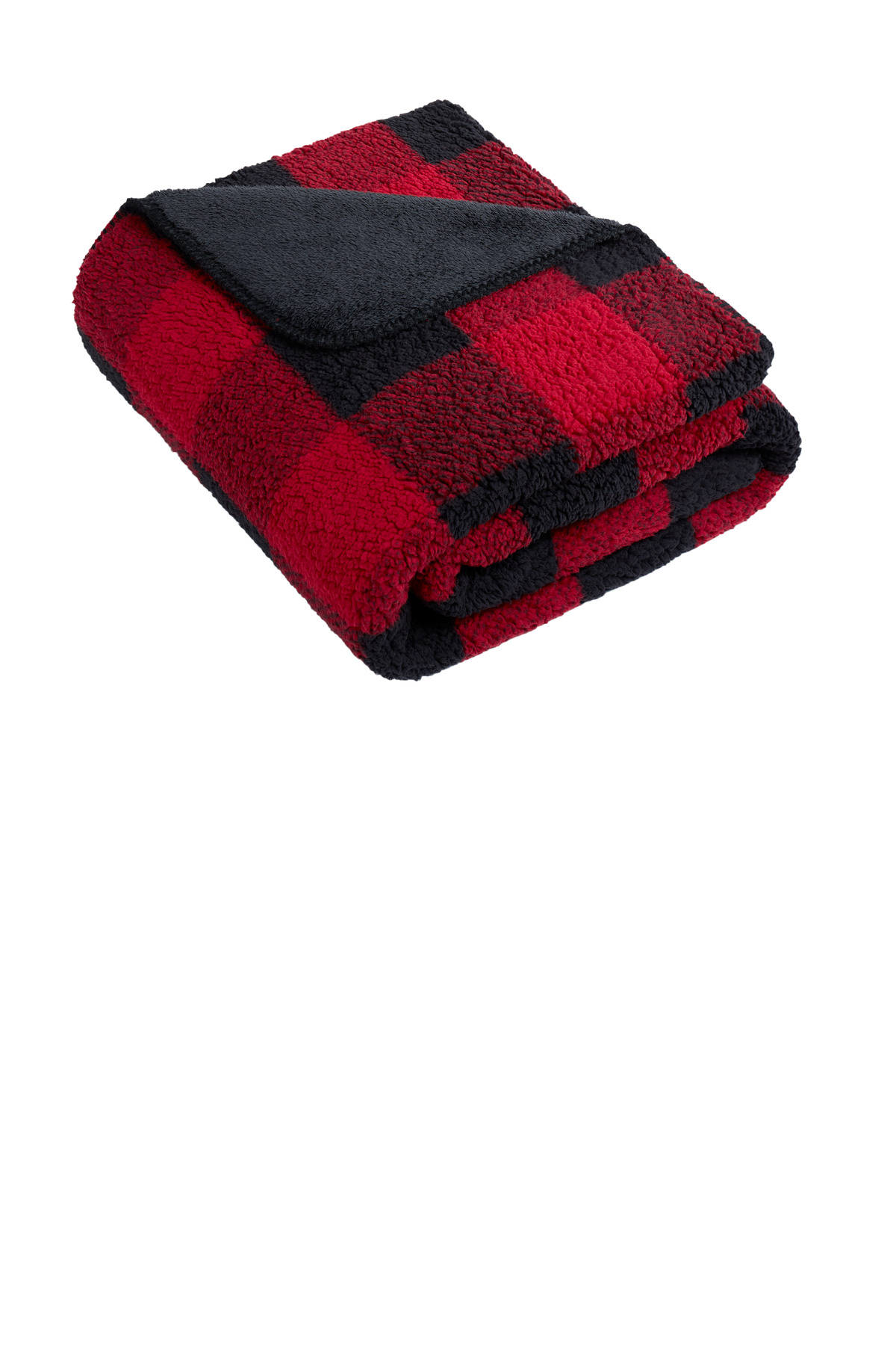 Port Authority Double-Sided Sherpa/Plush Blanket-