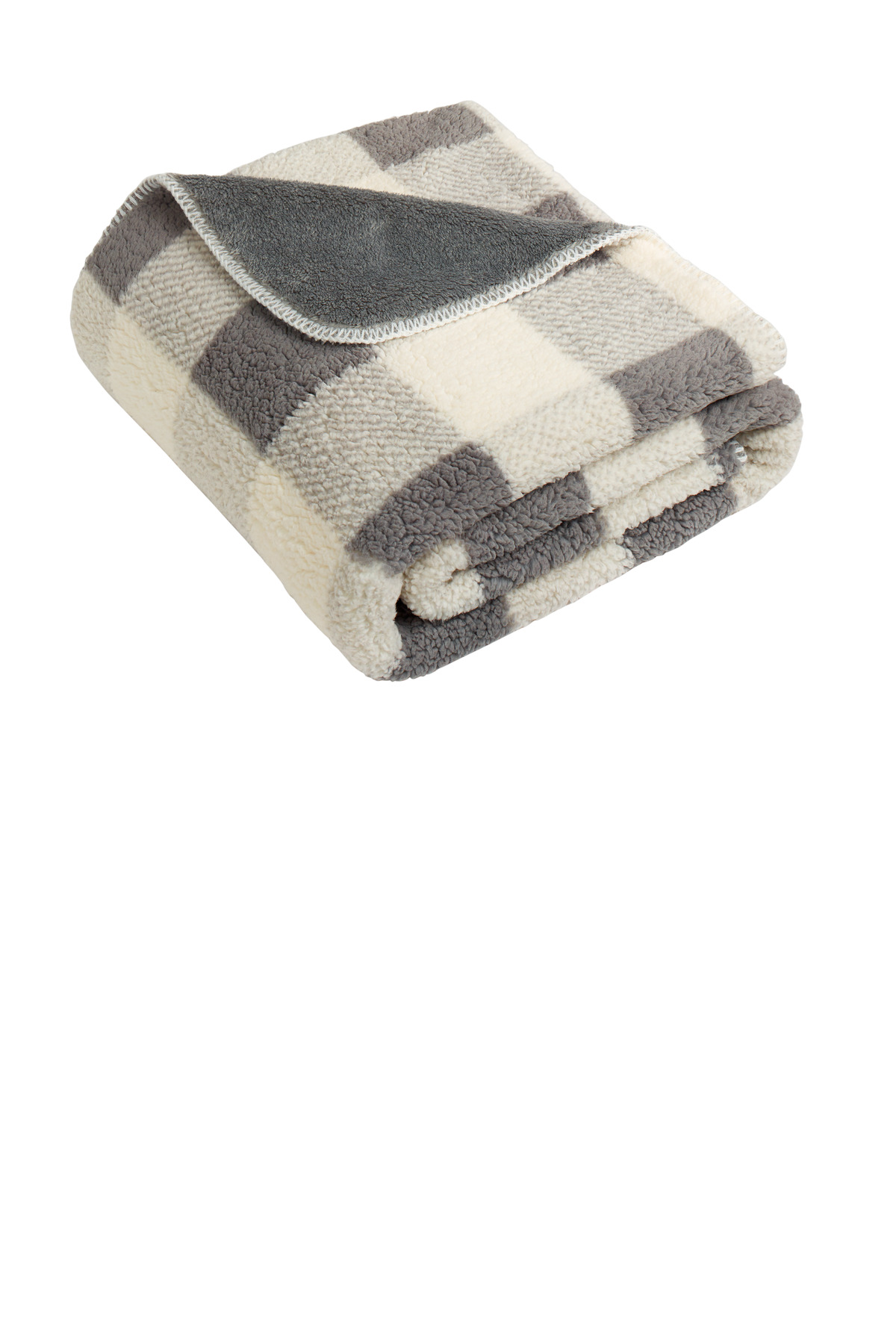 Port Authority ® Double-Sided Sherpa/Plush Blanket BP48 - Image 2