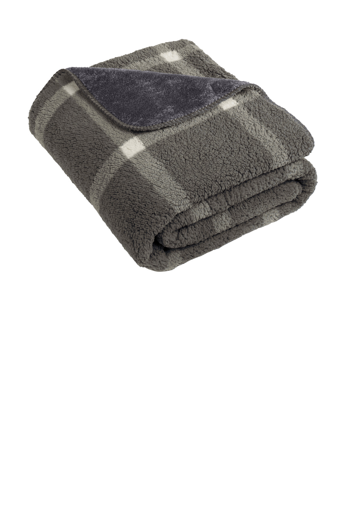 Port Authority ® Double-Sided Sherpa/Plush Blanket BP48 - Image 3