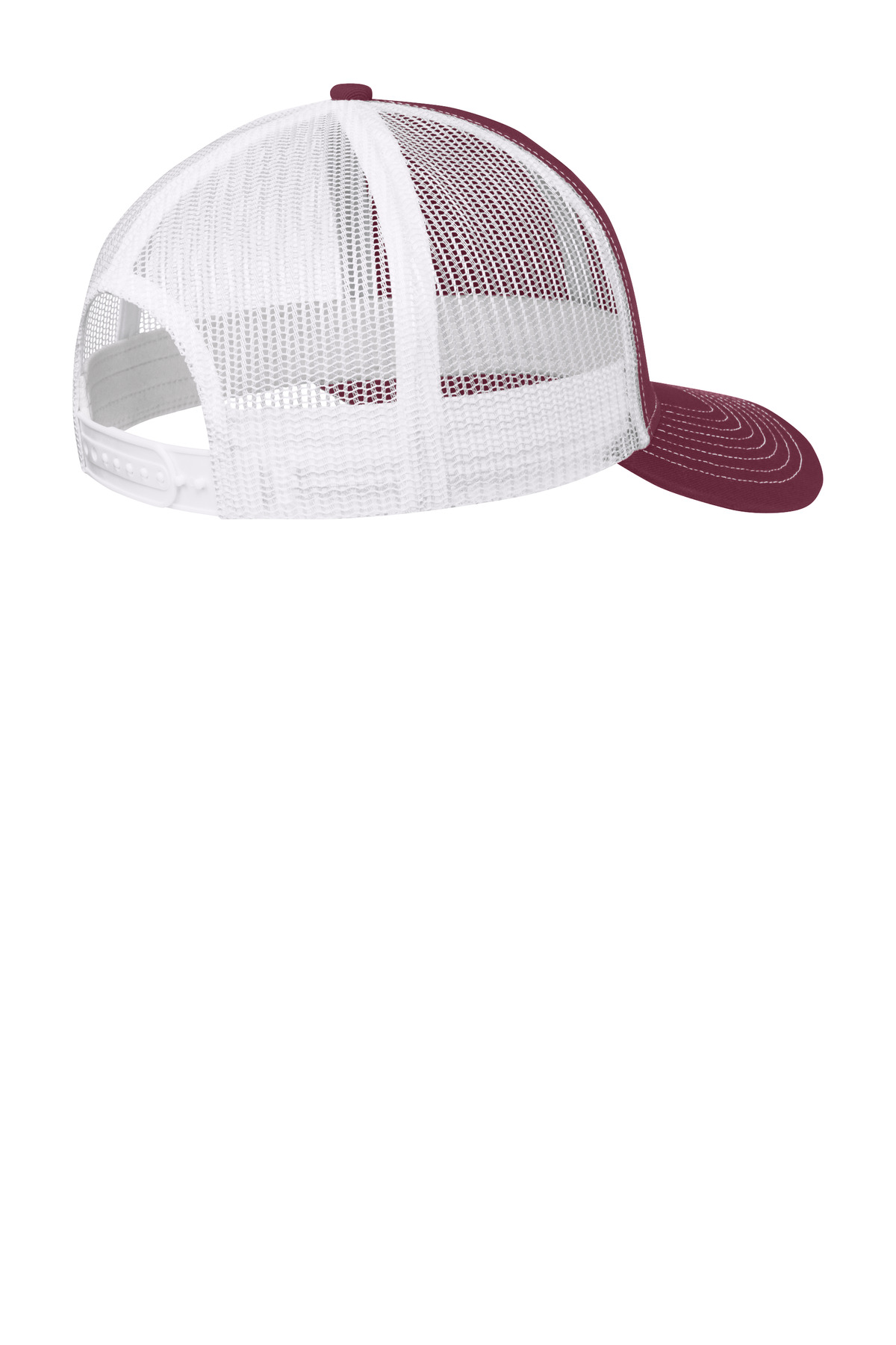 Maroon/ White