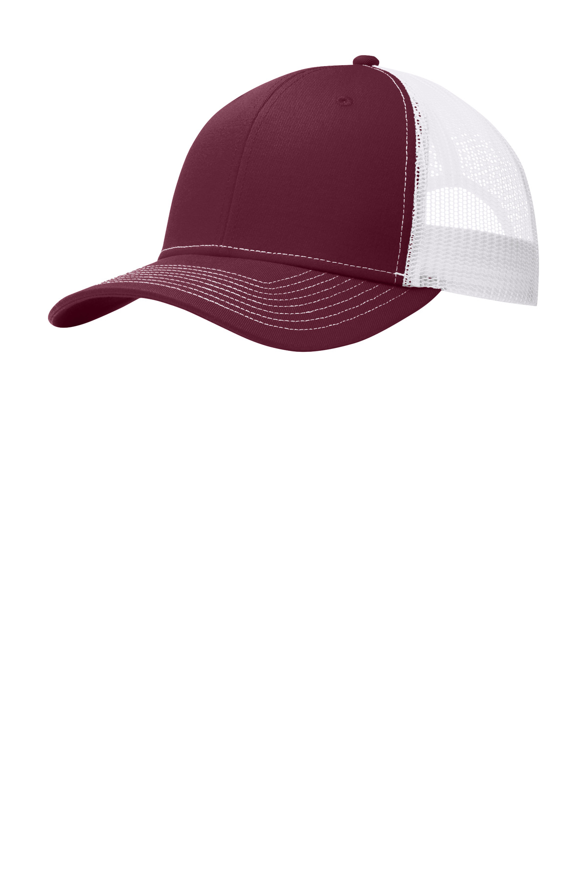 Maroon/ White