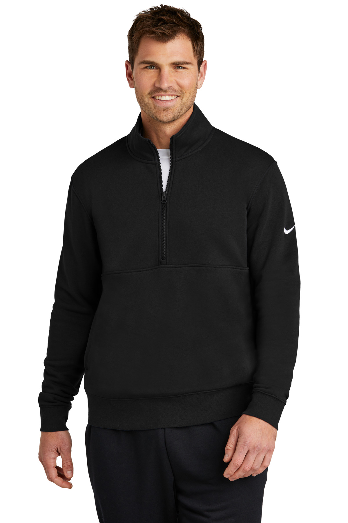 Nike Club Fleece Sleeve Swoosh 1/2-Zip-Nike