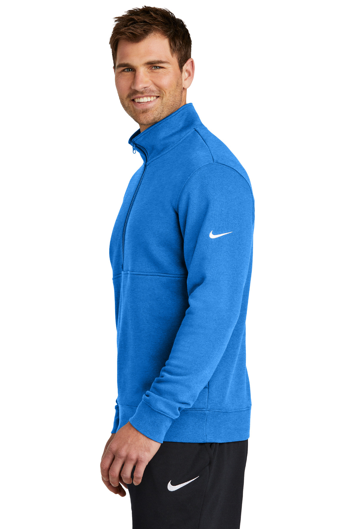Nike Club Fleece Sleeve Swoosh 1/2-Zip NKDX6718