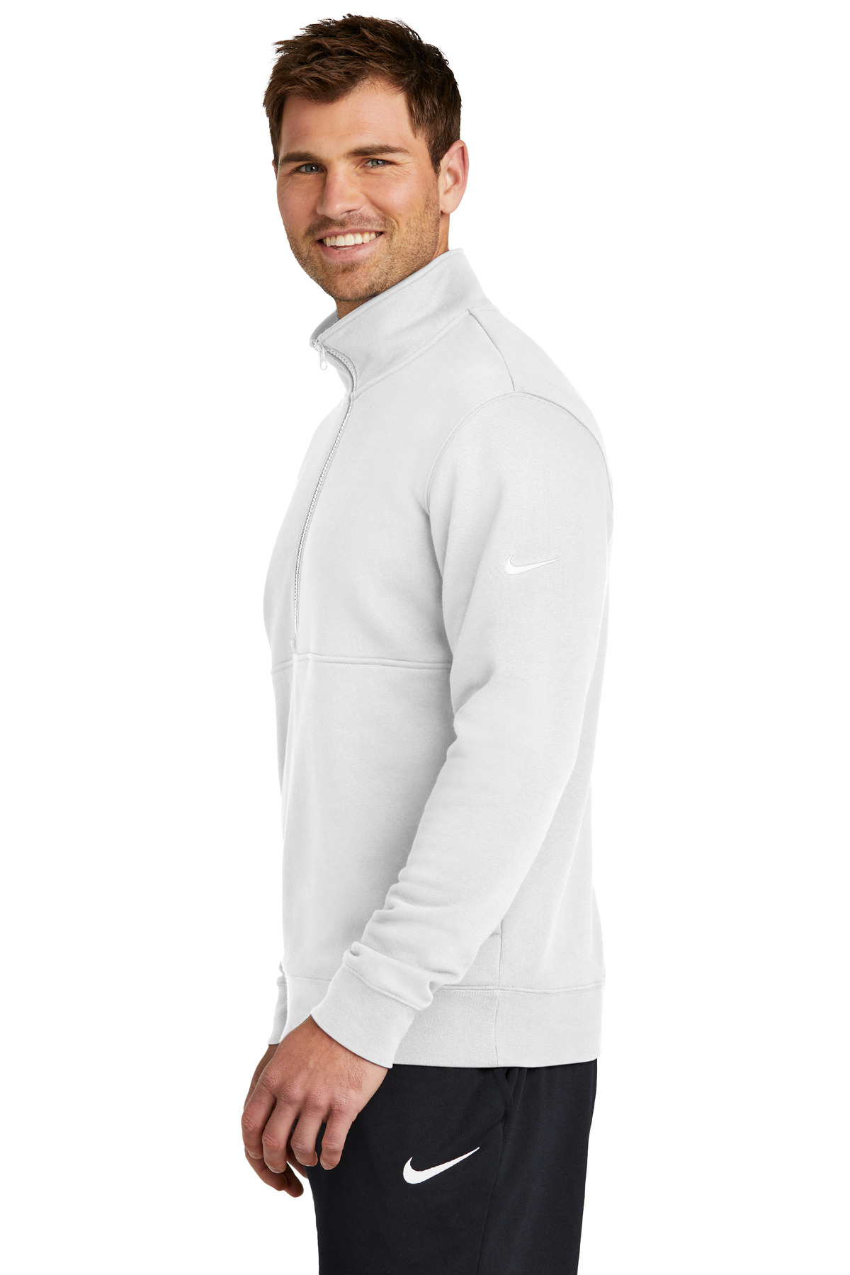 Nike Club Fleece Sleeve Swoosh 1/2-Zip NKDX6718