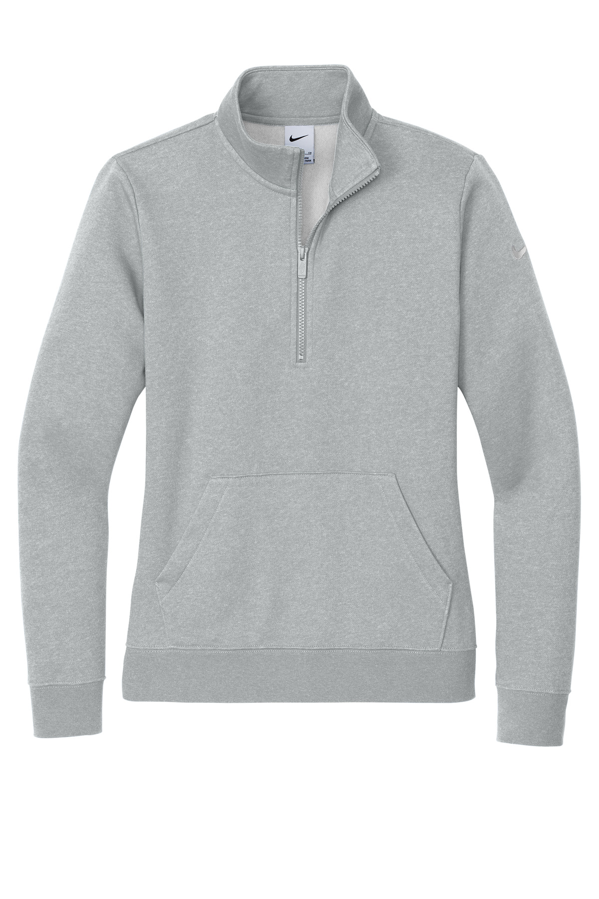 Nike Women's Club Fleece Sleeve Swoosh 1/2-Zip NKDX6720