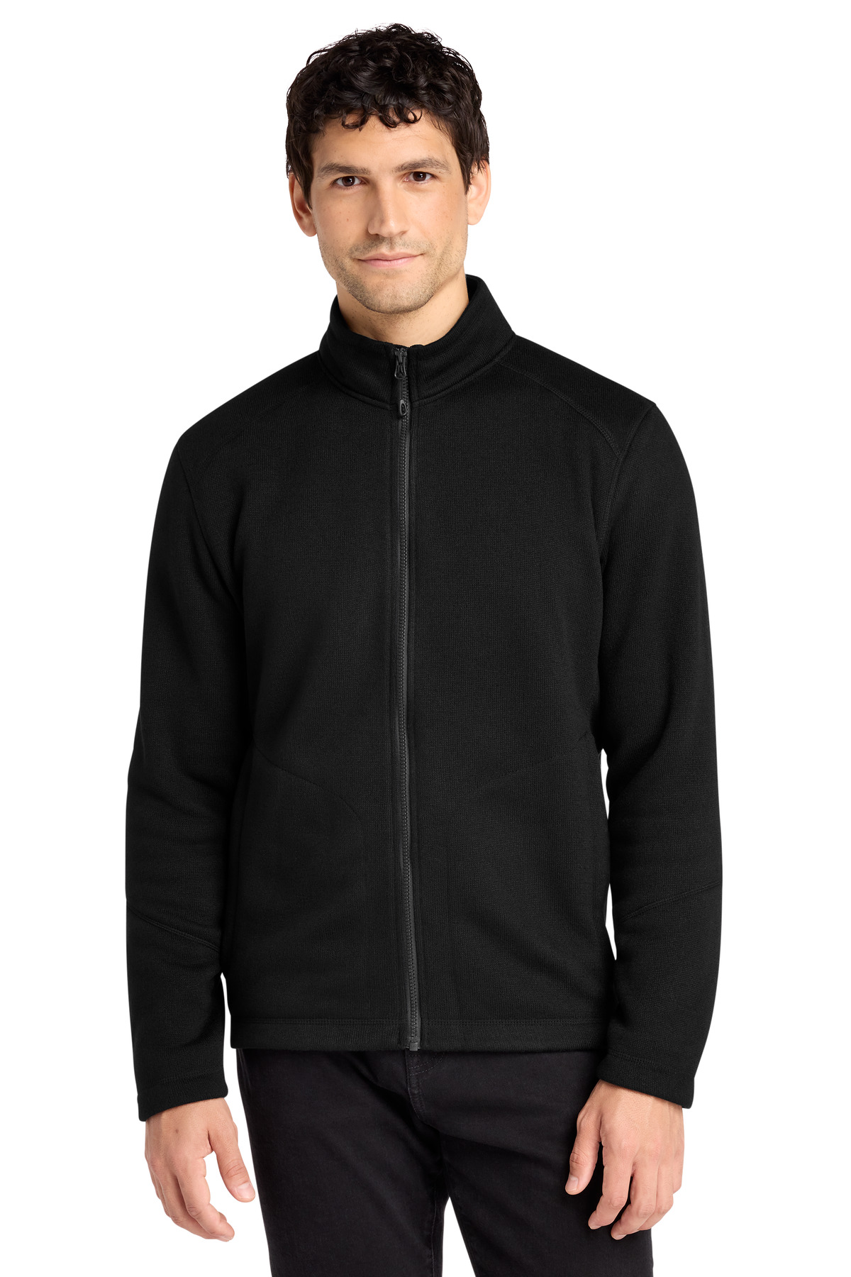 Port Authority ® Arc Sweater Fleece Jacket F428 - Image 4