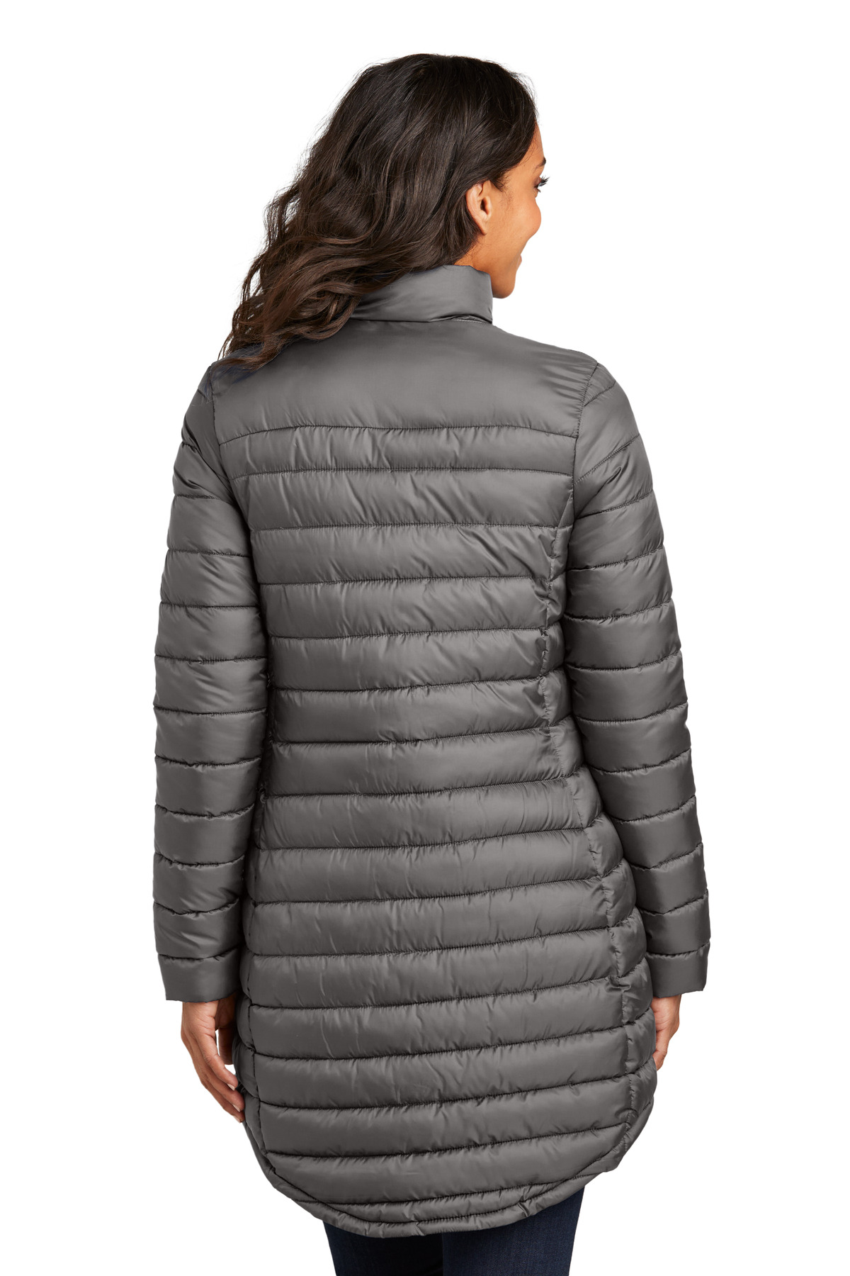 Port Authority Women's Horizon Puffy Long Jacket L365