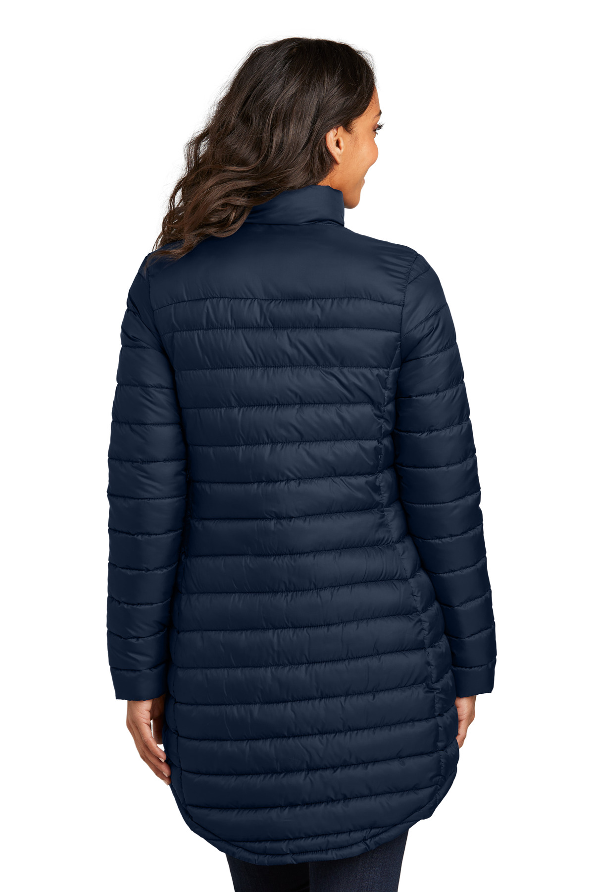 Port Authority Women's Horizon Puffy Long Jacket L365
