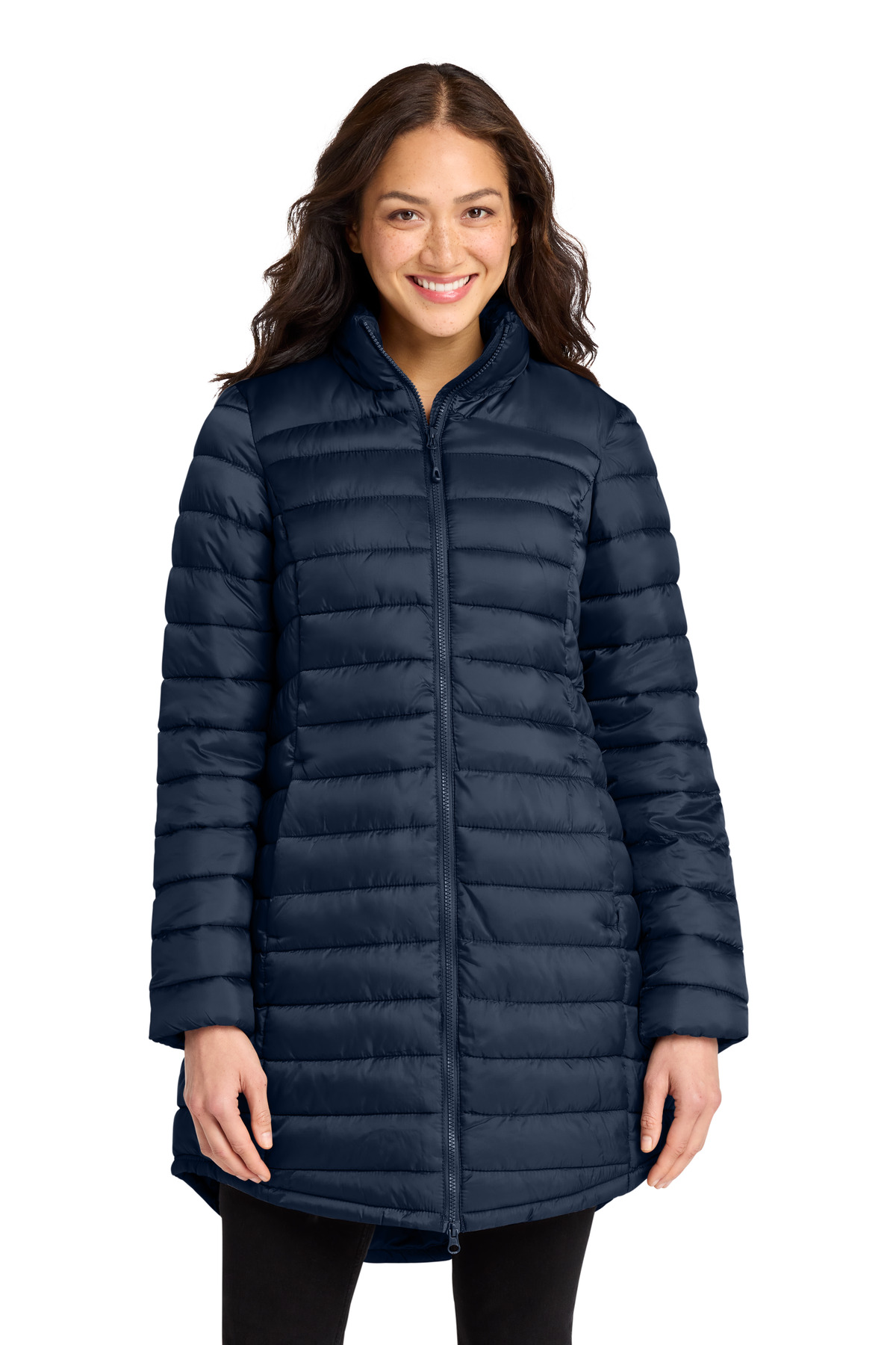 Port Authority ® Women's Horizon Puffy Long Jacket L365 - Image 3