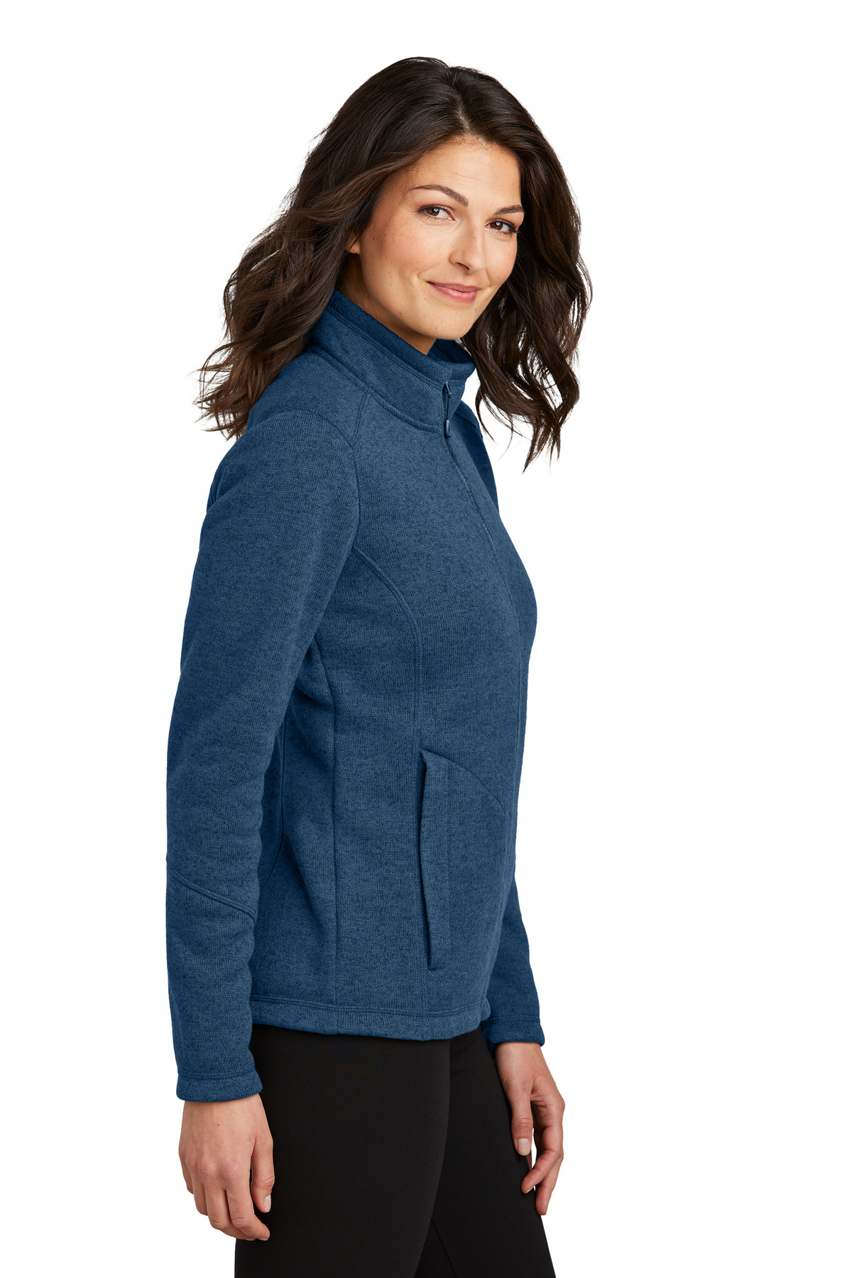 Port Authority Women's Arc Sweater Fleece Jacket L428