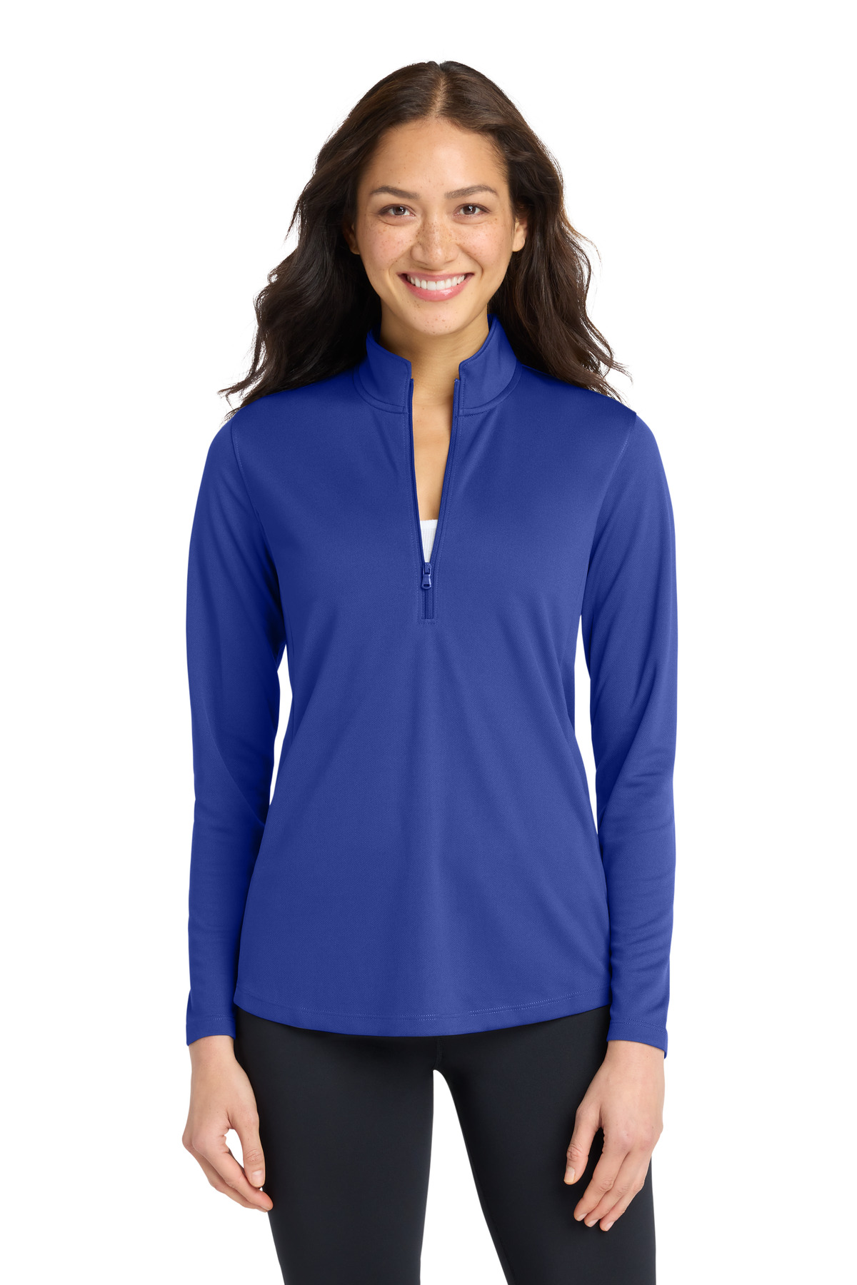 Port Authority ® Women's Dry Zone ® UV Micro-Mesh 1/4-Zip LK112 - Image 5
