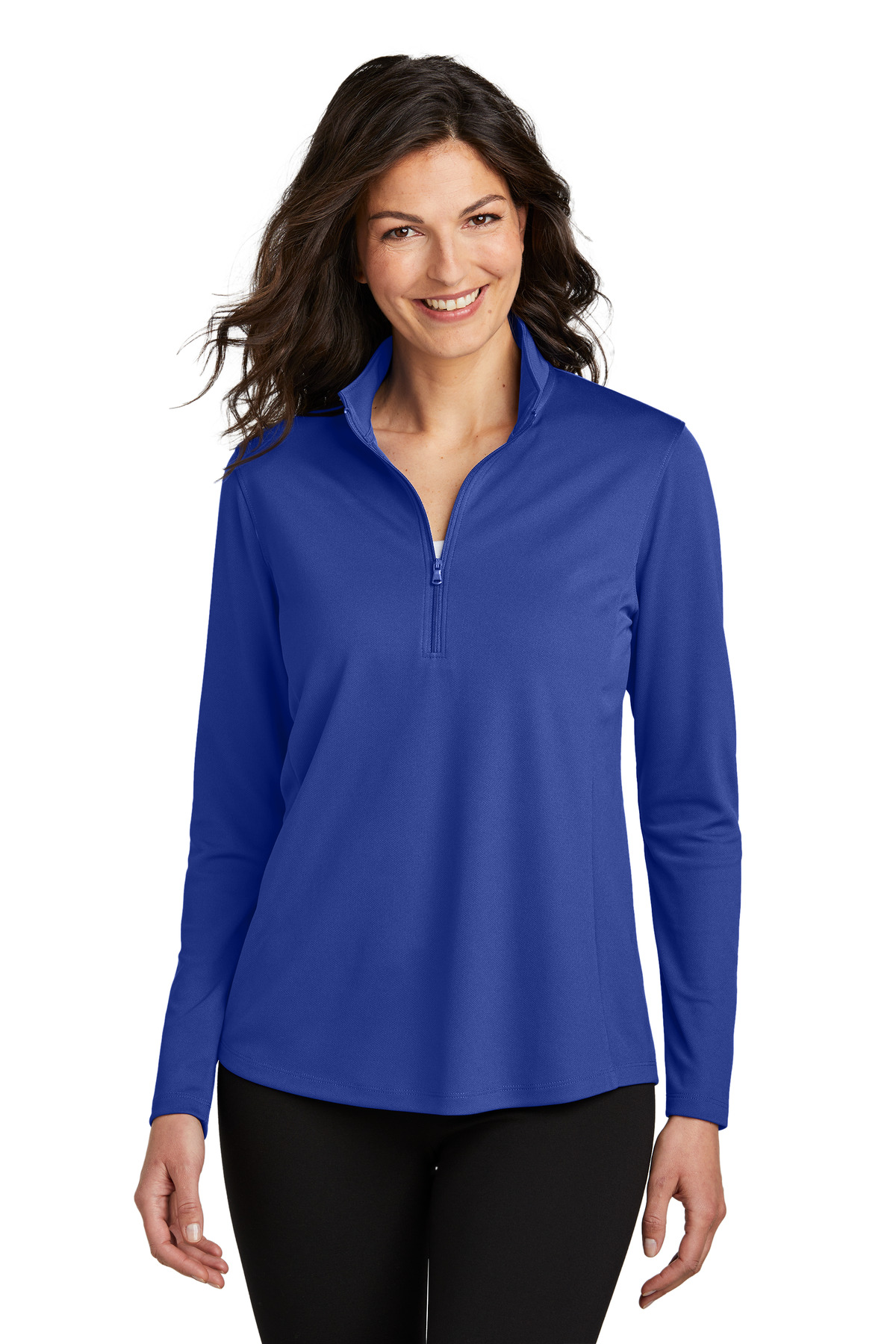 1/4-Zip LS Lightweight Shirt - Women Sizing -Port Authority