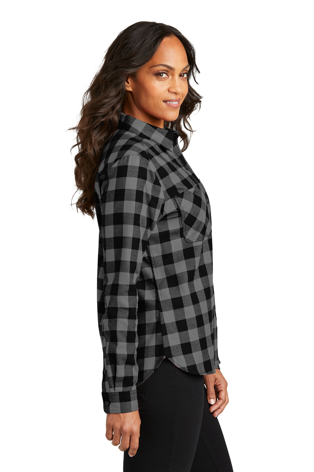 Port Authority Women's Plaid Flannel Shirt LW669