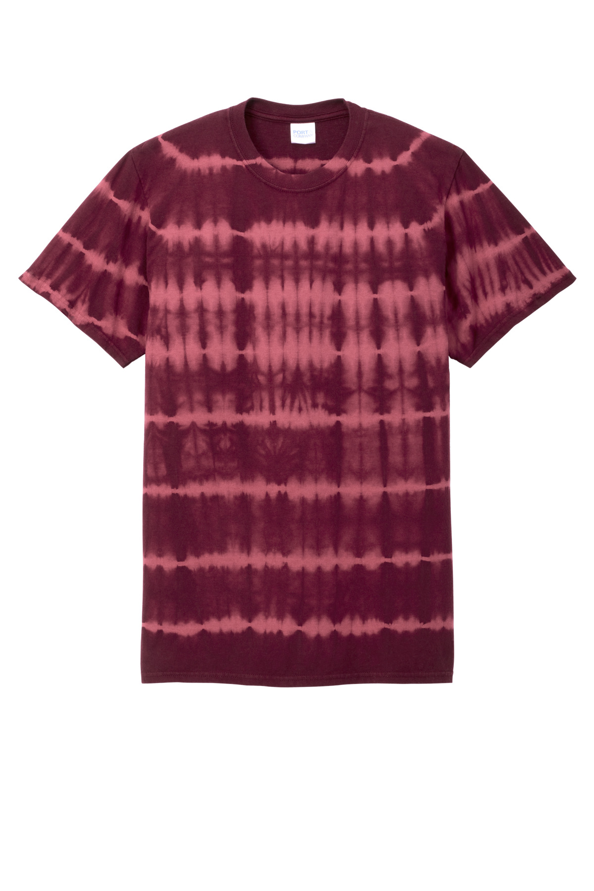 Port & Company Allover Stripe Tie-Dye Tee PC142