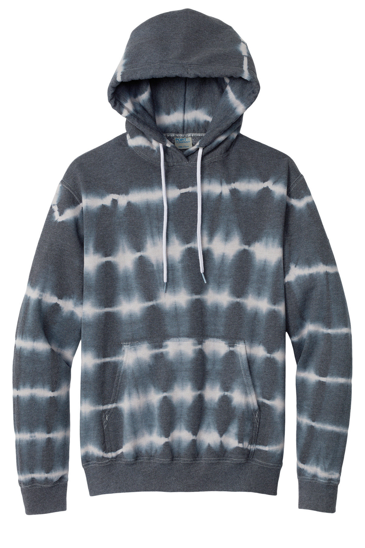 Port & Company Allover Stripe Tie-Dye Fleece PC143
