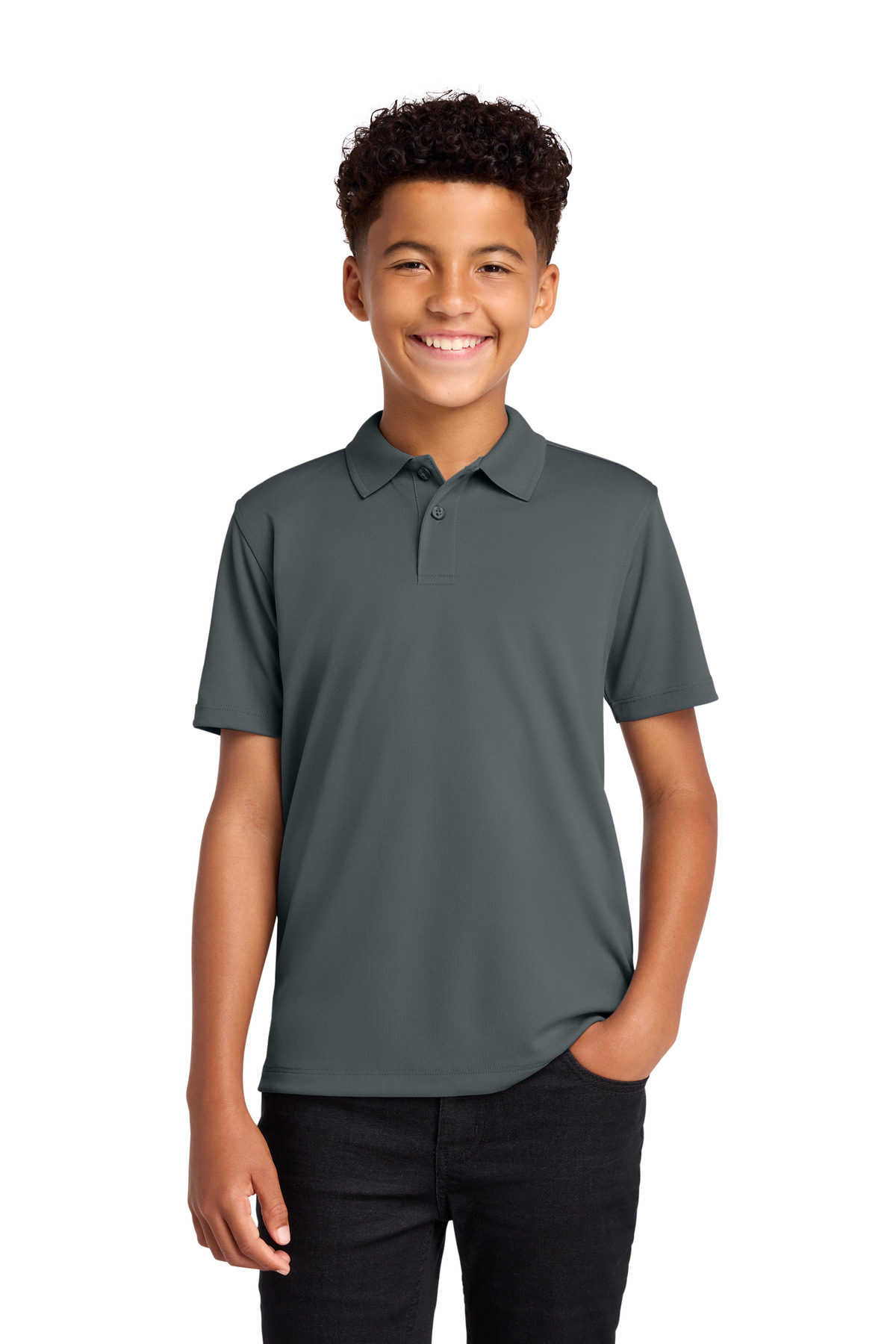 Port Authority ® Youth Dry Zone ® UV Micro-Mesh Polo Y110 - Image 5