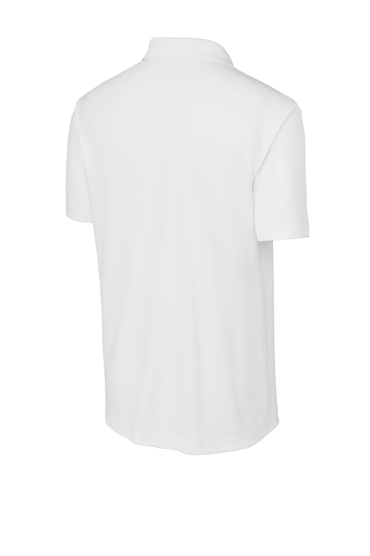 Sport-Tek PosiCharge Re-Compete Polo ST725 in White — Back