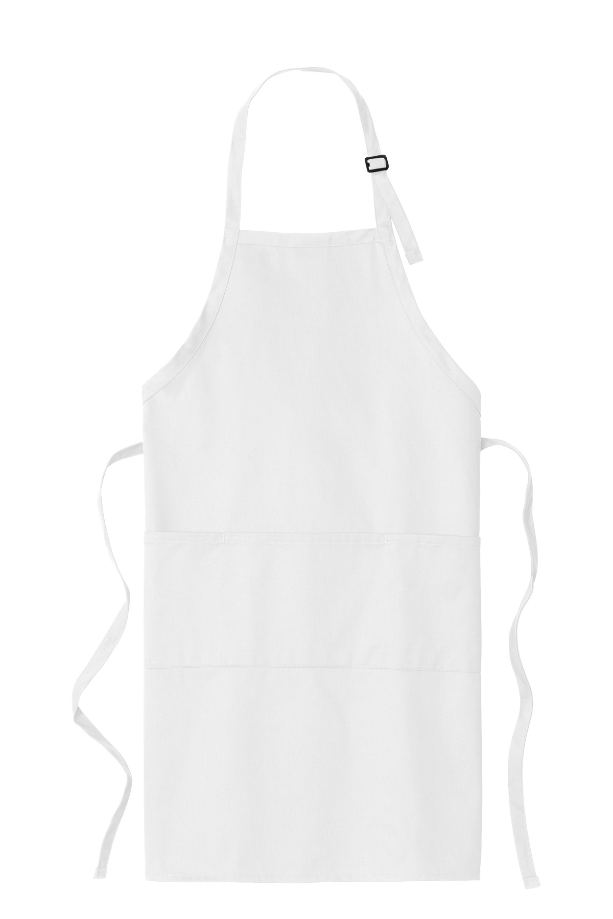 Easy Care Extra Long Bib Apron with Stain Release