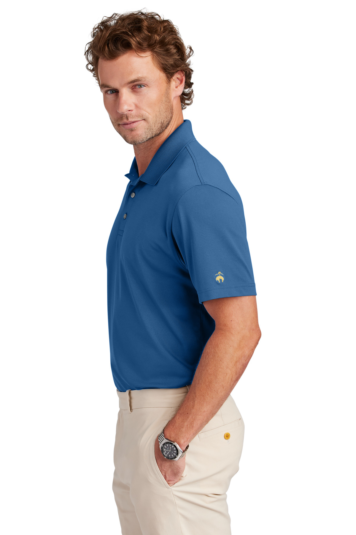 Brooks Brothers Mesh Pique Performance Polo BB18220