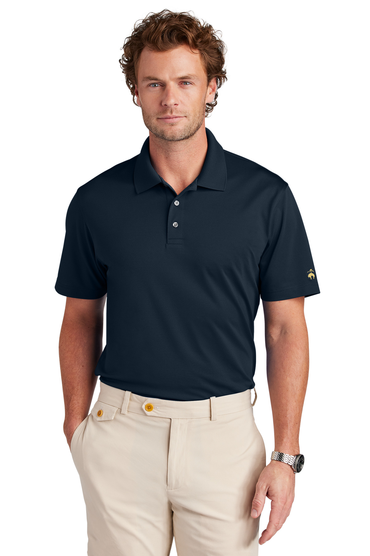 Brooks Brothers Mesh Pique Performance Polo BB18220