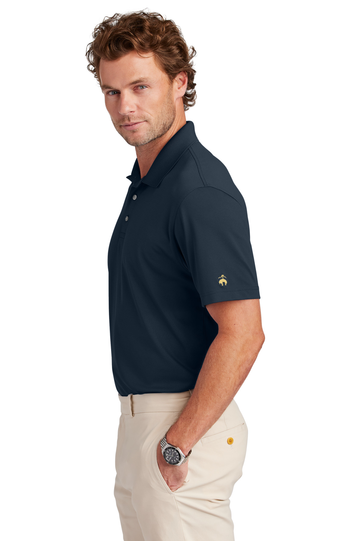 Brooks Brothers Mesh Pique Performance Polo BB18220