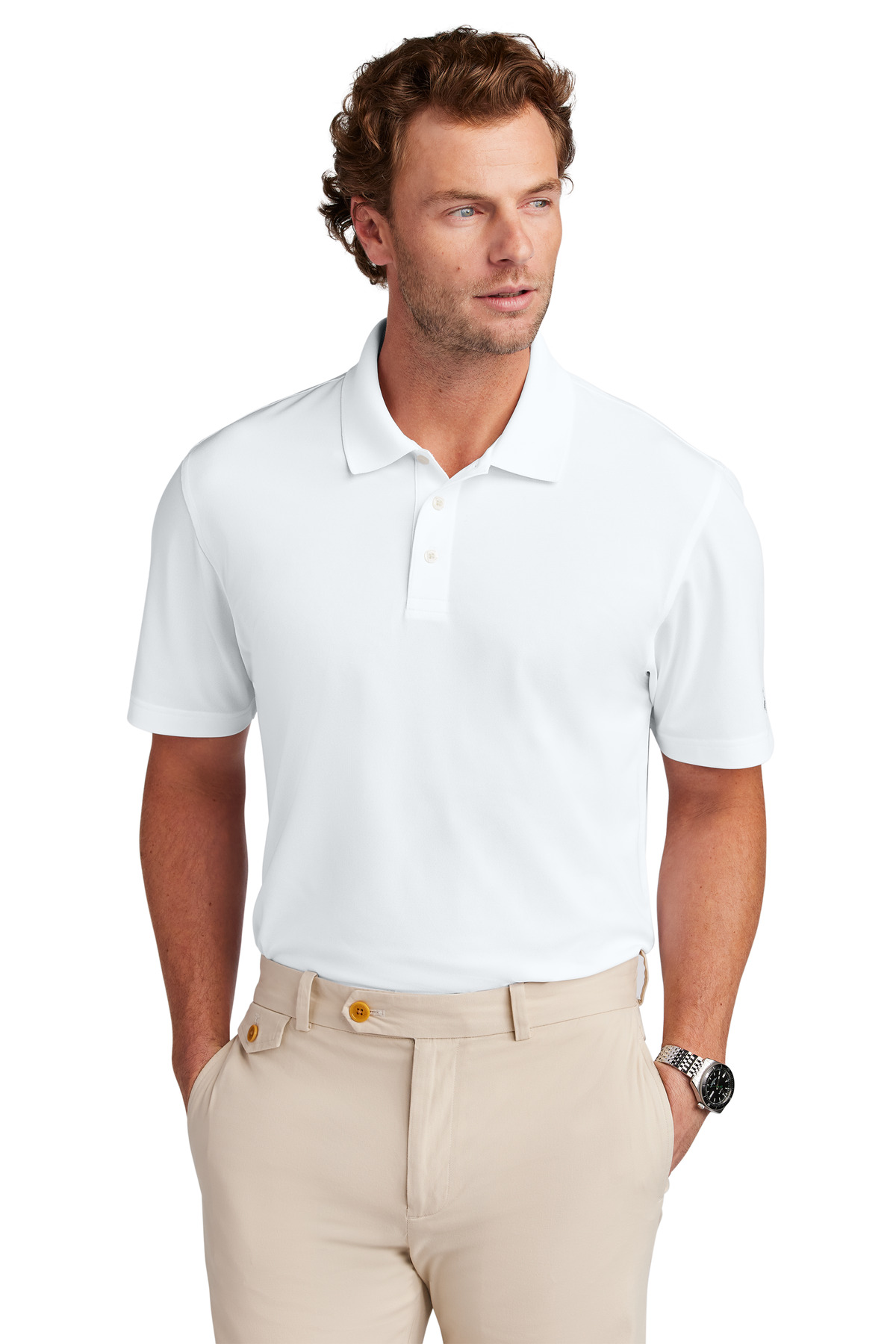 Brooks Brothers Mesh Pique Performance Polo-Brooks Brothers