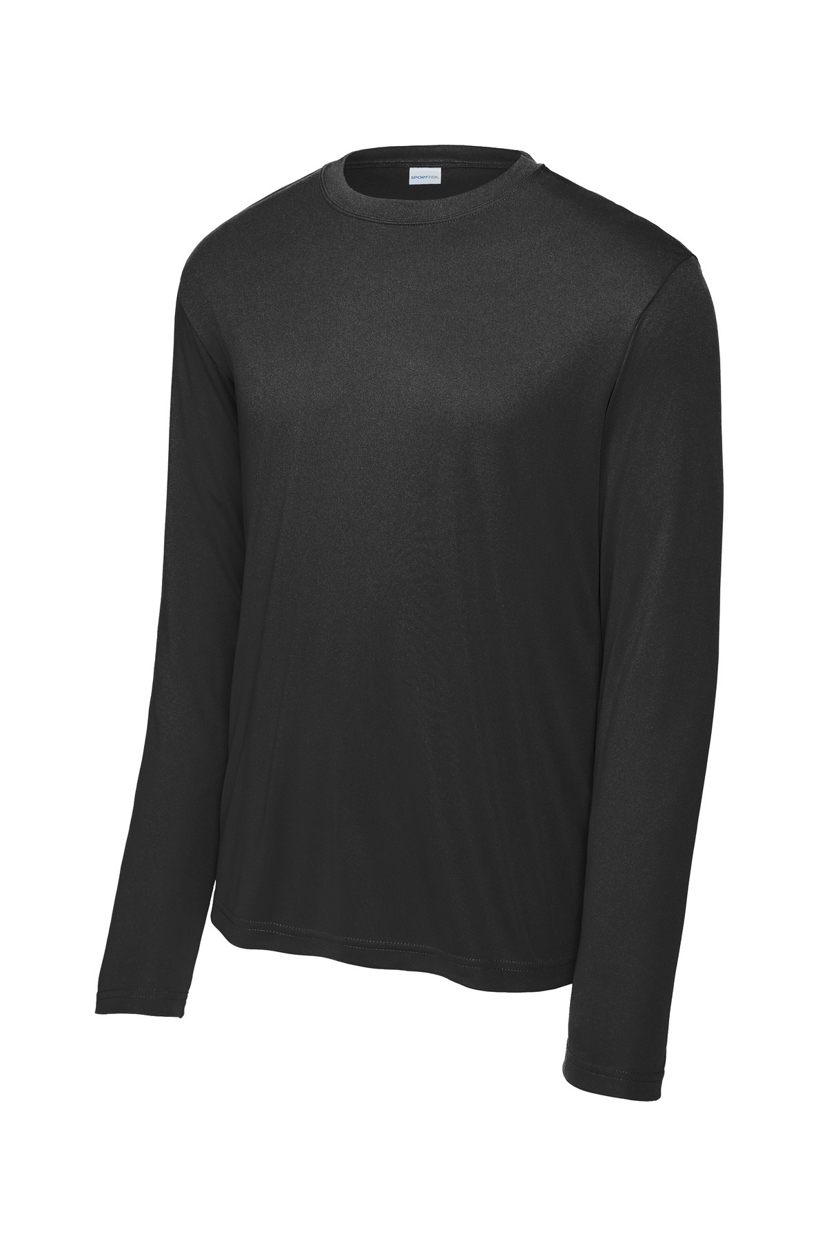 Sport-Tek Long Sleeve PosiCharge Competitor Tee. ST350LS — Black