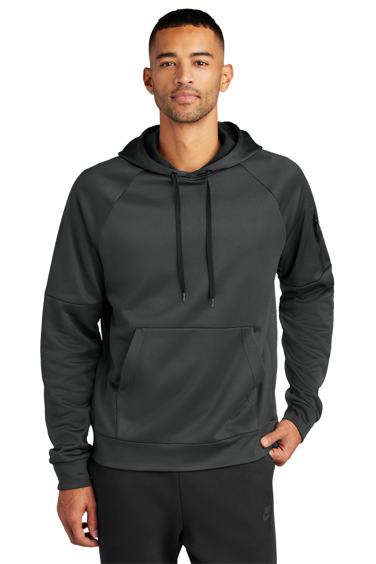Nike Therma-FIT Pocket Pullover Fleece Hoodie NKFD9735 - Front Model