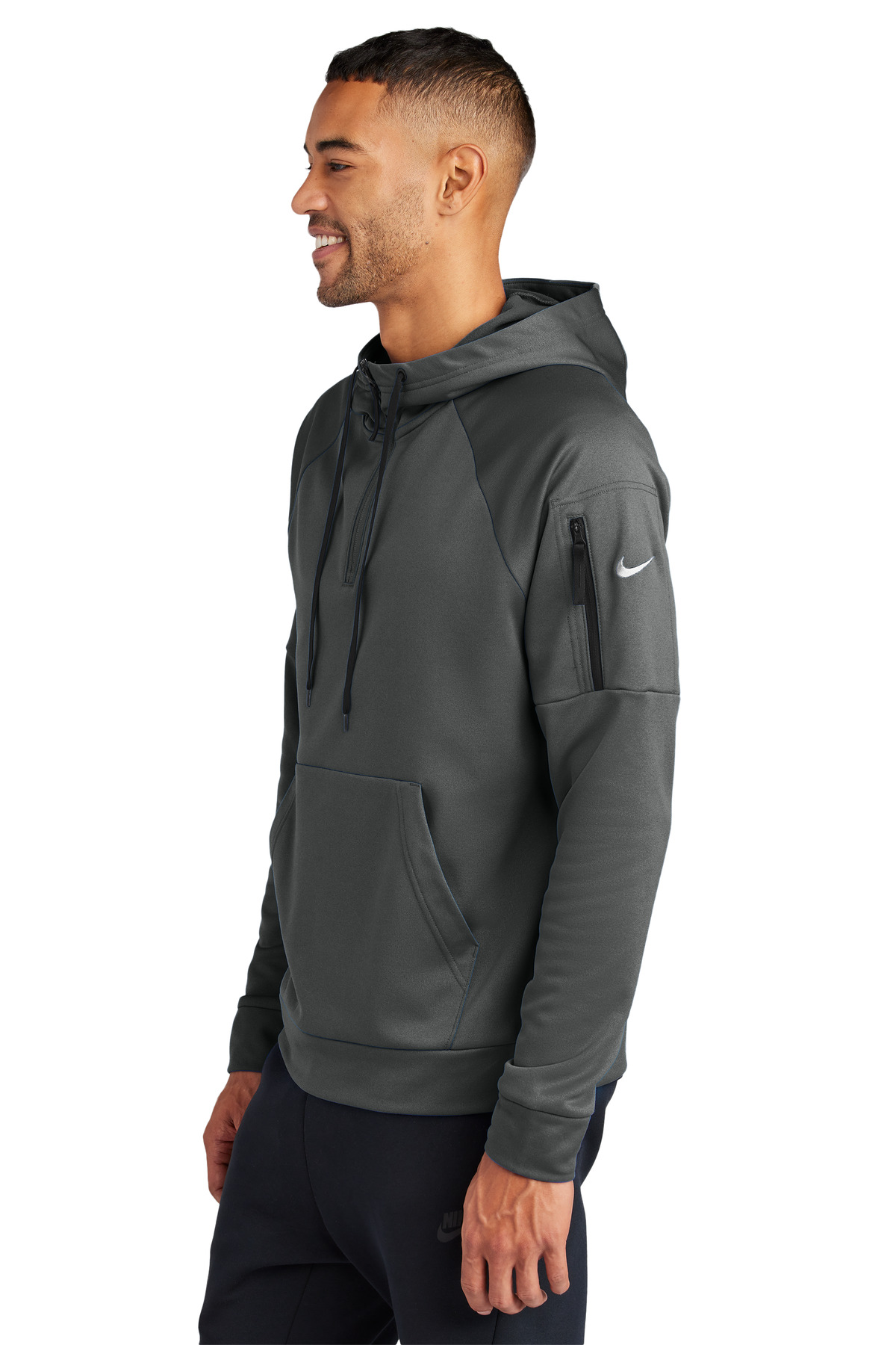 Nike Therma-FIT Pocket 1/4-Zip Fleece Hoodie NKFD9742