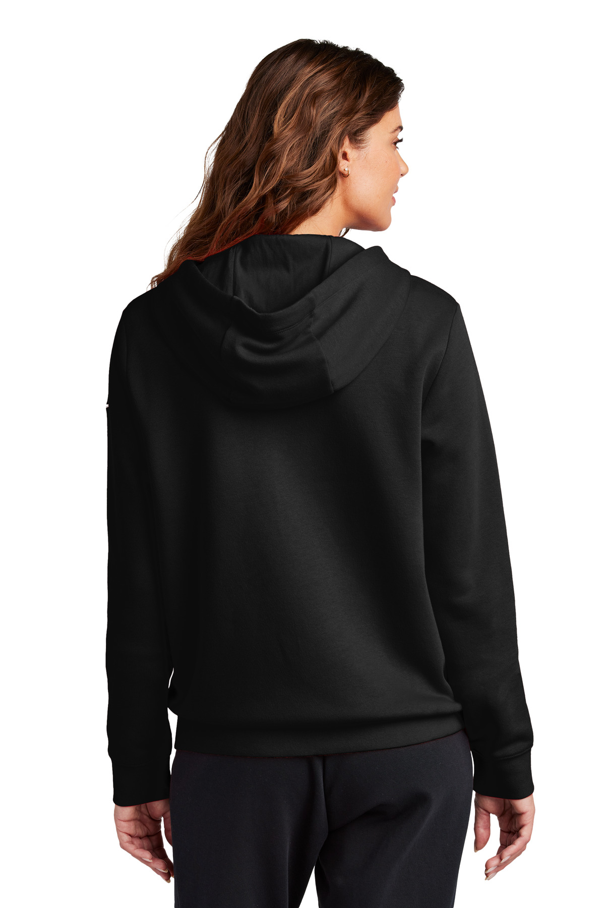 Nike Women's Club Fleece Sleeve Swoosh Full-Zip Hoodie NKFD9890