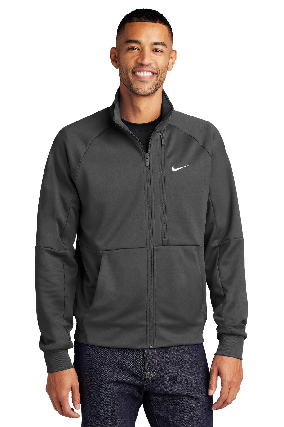 Nike Full&#45;Zip Chest Swoosh Jacket-Nike