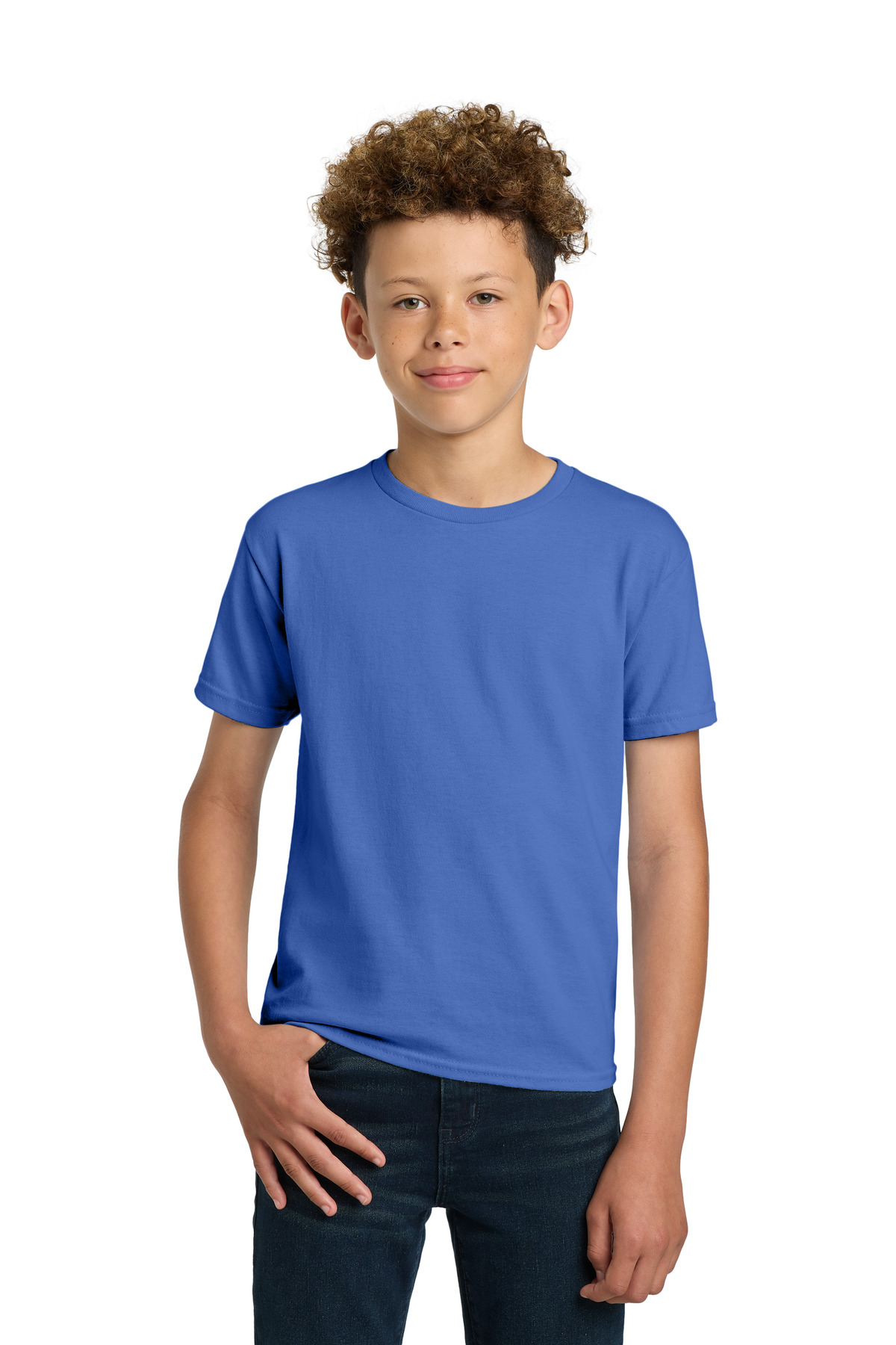 Gildan ® - Youth Ultra Cotton ® 100% US Cotton T-Shirt. 2000B - Iris