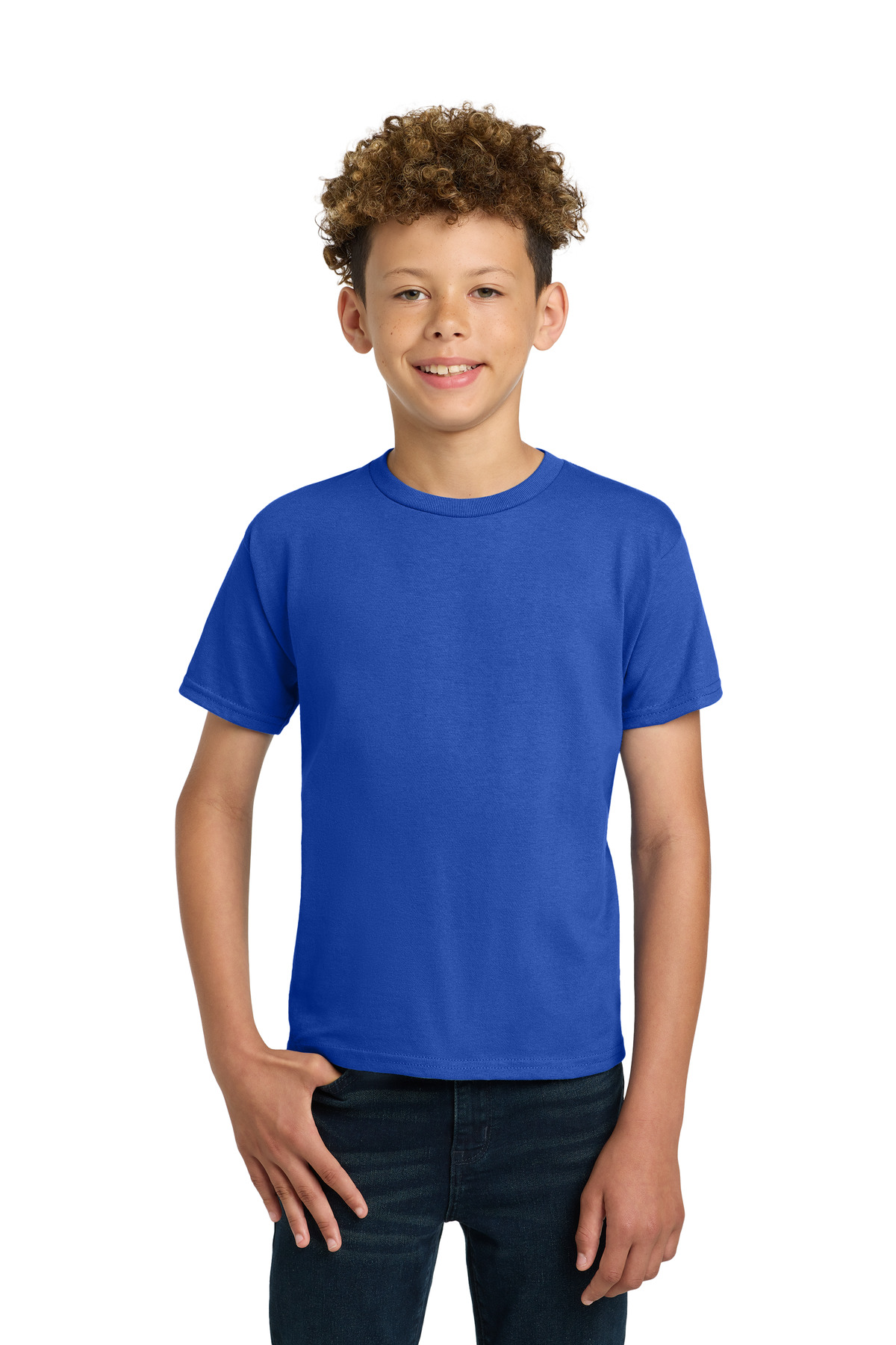 Gildan ® - Youth Ultra Cotton ® 100% US Cotton T-Shirt. 2000B - Royal