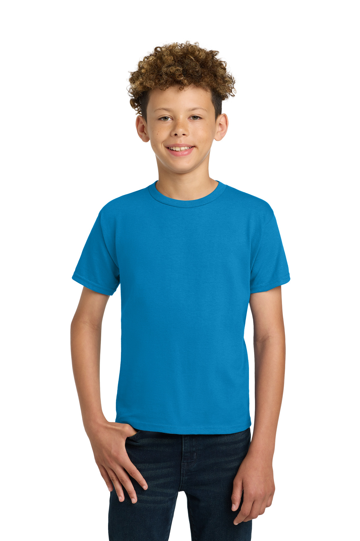 Gildan ® - Youth Ultra Cotton ® 100% US Cotton T-Shirt. 2000B - Sapphire