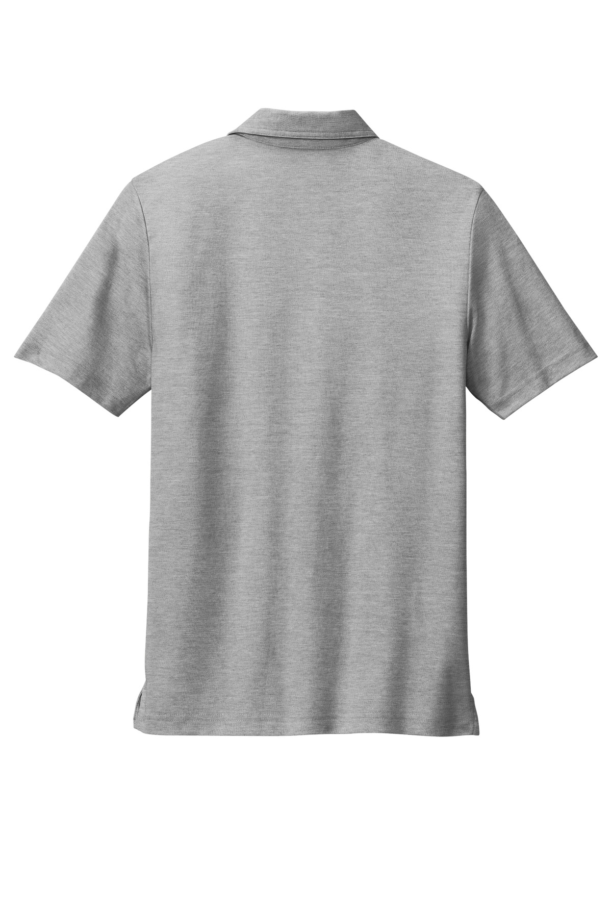 TravisMathew Oceanside Heather Polo. TM1MU412 in Quiet Shade Grey Heather — Back