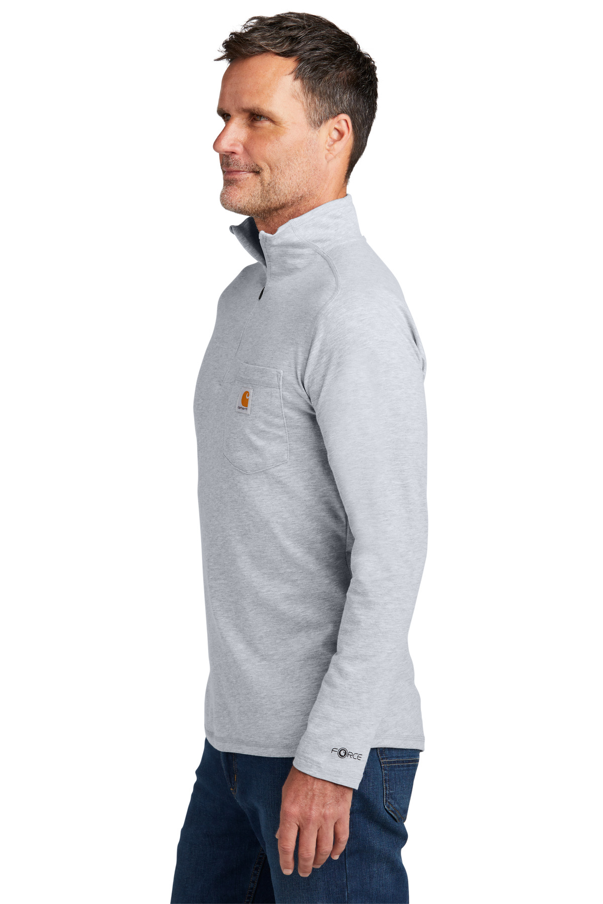 Carhartt Force 1/4-Zip Long Sleeve T-Shirt CT106660
