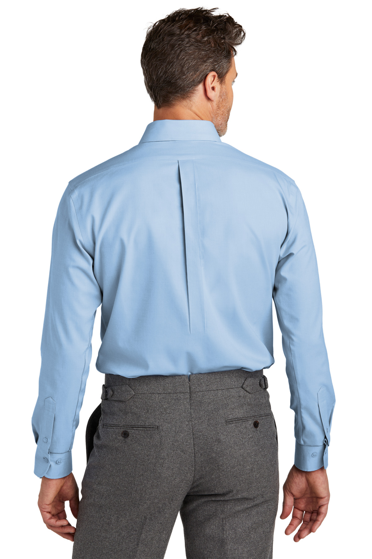 Brooks Brothers Tall Wrinkle-Free Stretch Nailhead Shirt TBB18002