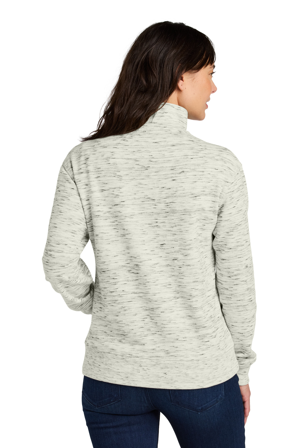 tentree Women's Space Dye Fleece 1/4-Zip TTCW6108