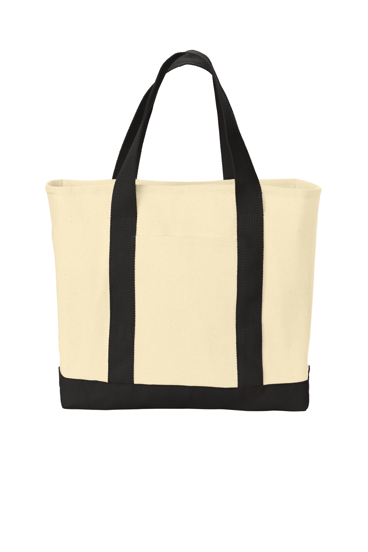 Ideal Twill Two-Tone Shopping Tote